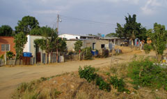 Straße in Romeral