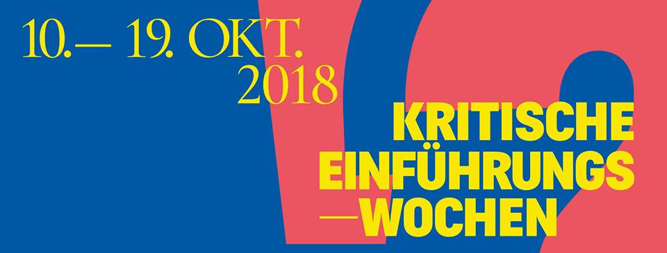 Kritische Einführungswochen 2018